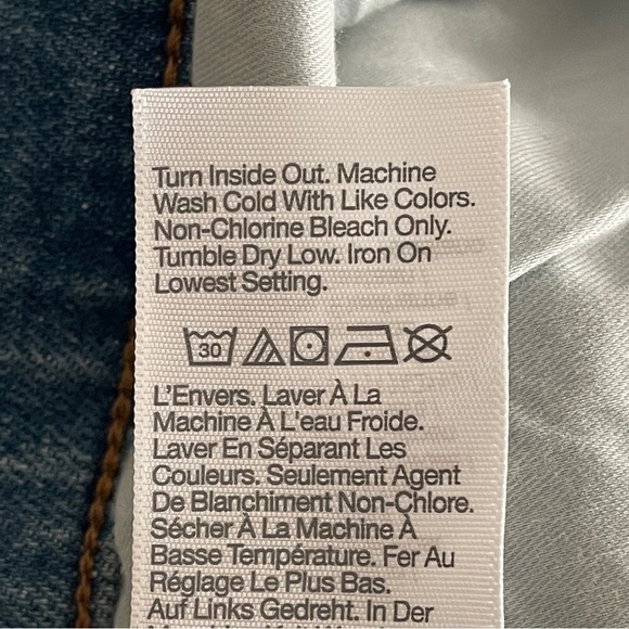 Madewell The Perfect Vintage Jean | Size 32 | Distressed High Rise Magic Pockets - Picture 13 of 13